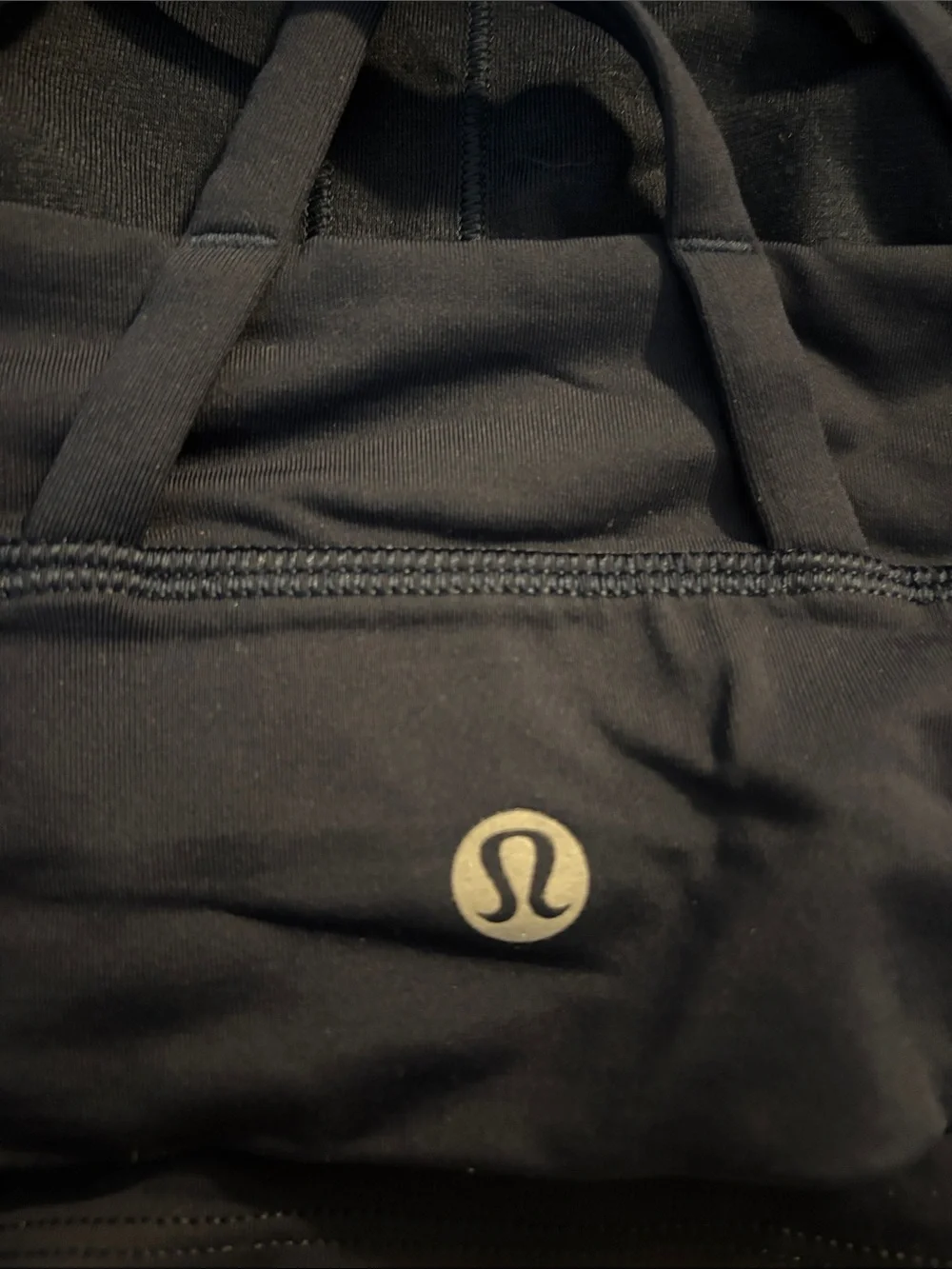 Lululemon Energy Bra Long Line, True Navy, Size 14